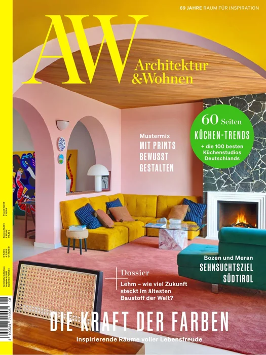 Titelseite AW Architektur & Wohnen – Die Kraft der Farben